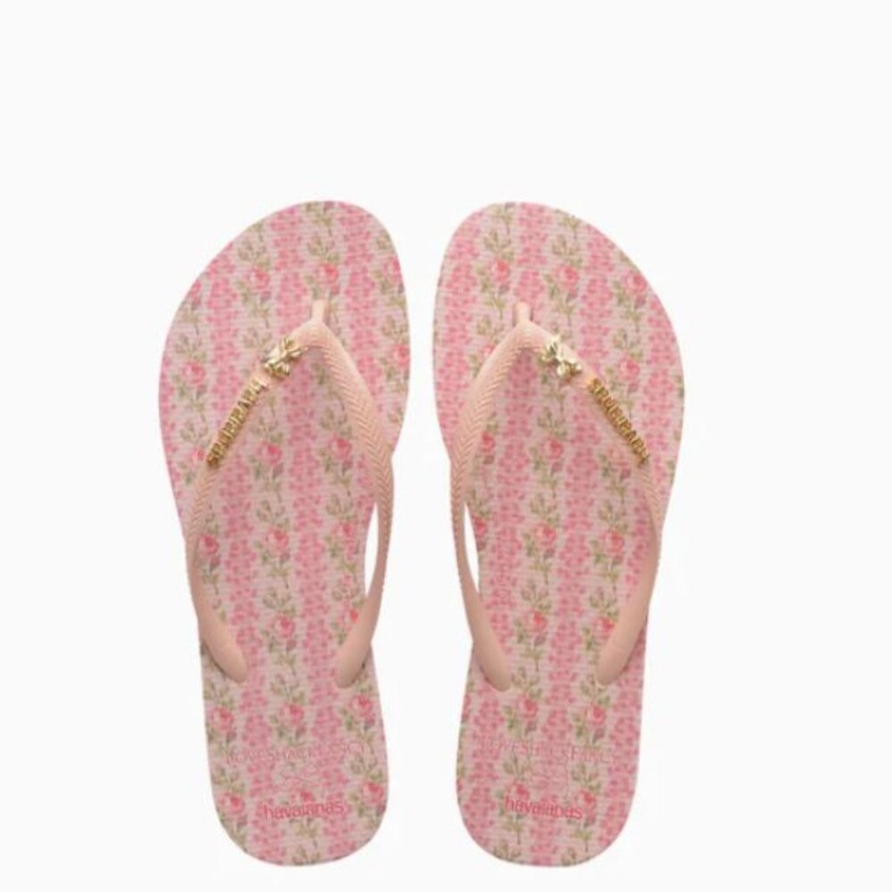 LoveShackFancy x havaianas Strawberry Macaroon Flip Flops